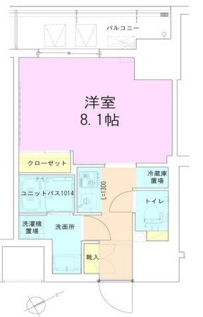 門前仲町駅 徒歩2分 3階の物件間取画像